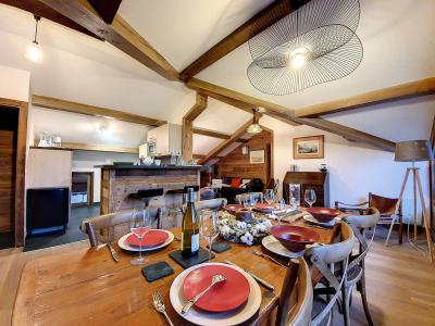Rent in ski resort 4 room apartment 6 people (A12B) - Résidence Balcons de Tougnette - Saint Martin de Belleville - Living room