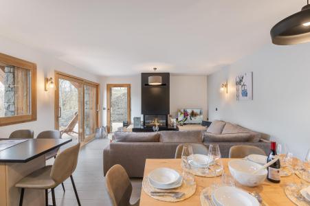 Ski verhuur Appartement 4 kamers 6 personen (LAC BLANC) - Résidence du Cheval Noir - Saint Martin de Belleville - Woonkamer