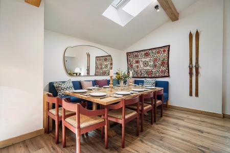 Alquiler al esquí Apartamento 6 piezas triplex para 10 personas (C3-sauna) - Résidence le Naos - Saint Martin de Belleville - Comedor