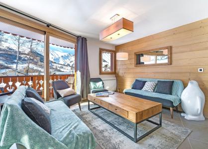 Rent in ski resort 5 room apartment 8 people (2) - Résidence Trolles Prestige - Saint Martin de Belleville - Living room