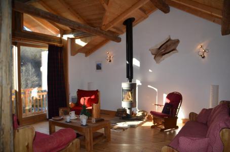 Rent in ski resort 5 room duplex apartment 10 people (CHCHARDO) - Résidence Villarenger - Saint Martin de Belleville - Living room