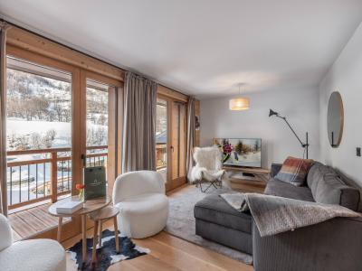 Rent in ski resort 4 room apartment 6 people (302) - Résidence Ydilia - Saint Martin de Belleville - Living room