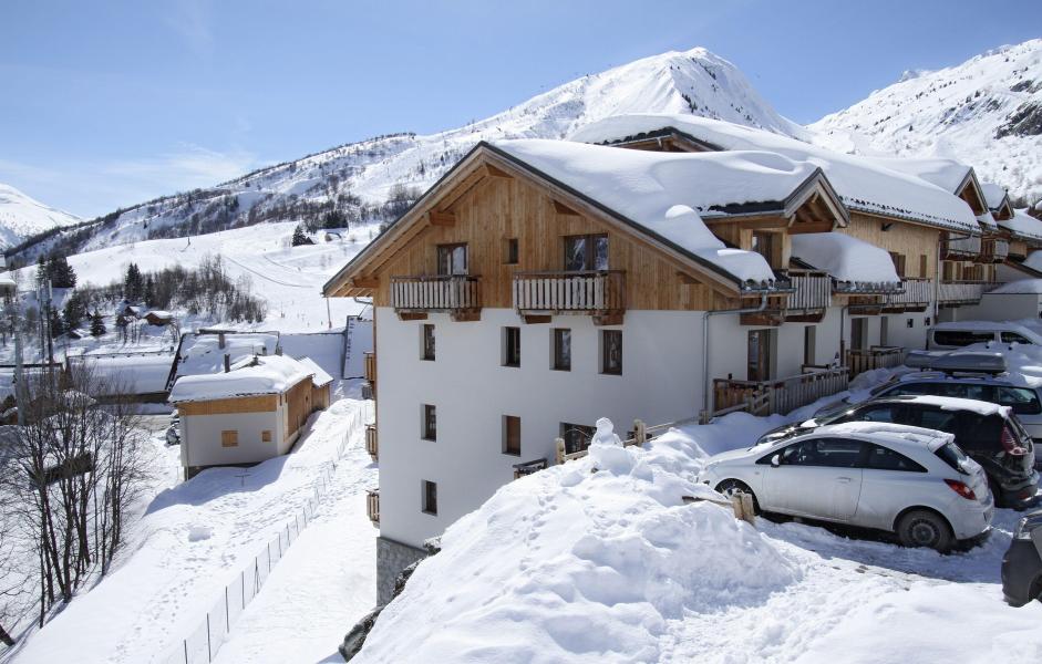 Vacanze in montagna Résidence les Bergers - Saint Sorlin d'Arves - Esteriore inverno