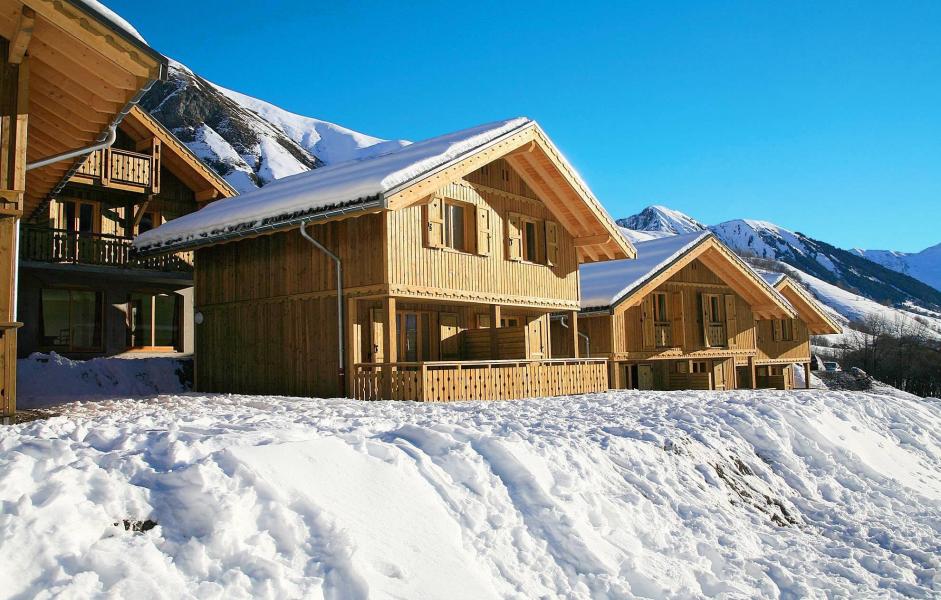 Location au ski Résidence les Chalets de l'Arvan II - Saint Sorlin d'Arves - Extérieur hiver