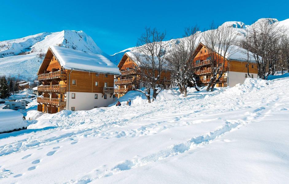Holiday in mountain resort Résidence les Chalets de la Porte des Saisons - Saint Sorlin d'Arves - Winter outside