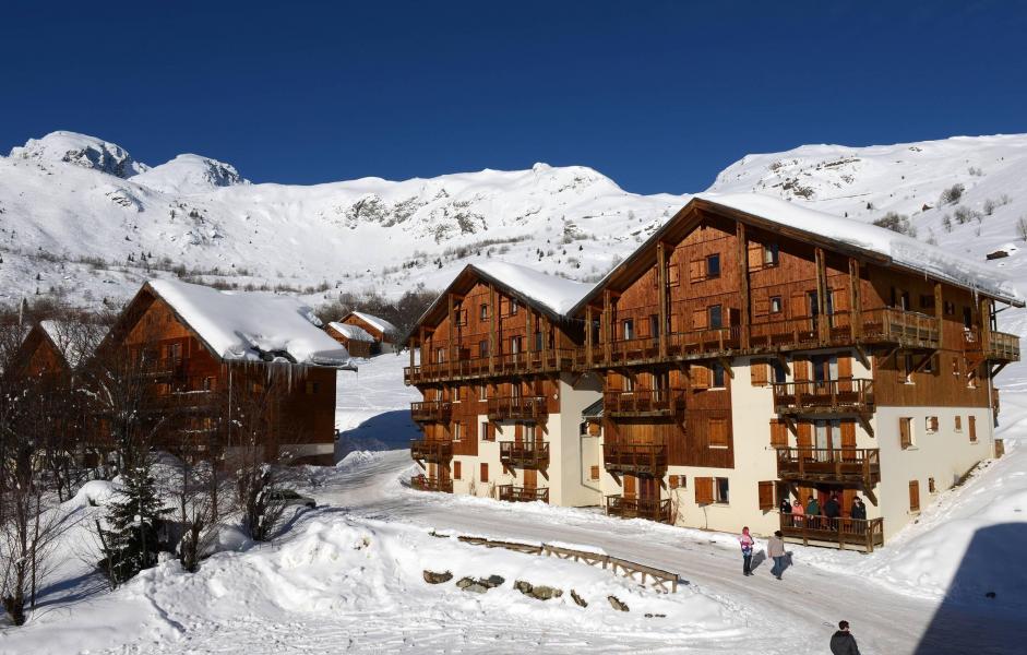 Location au ski Résidence les Chalets de la Porte des Saisons - Saint Sorlin d'Arves - Extérieur hiver