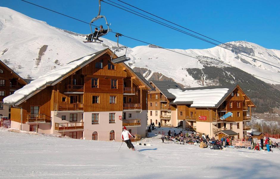 Ski verhuur Résidence Prestige l'Orée des Pistes - Saint Sorlin d'Arves - Buiten winter