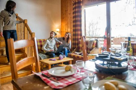 Rent in ski resort Les Chalets de Saint Sorlin - Saint Sorlin d'Arves - Living room