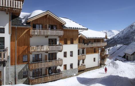 Location au ski Résidence les Bergers - Saint Sorlin d'Arves - Extérieur hiver
