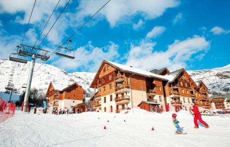 Location au ski Résidence Prestige l'Orée des Pistes - Saint Sorlin d'Arves - Extérieur hiver