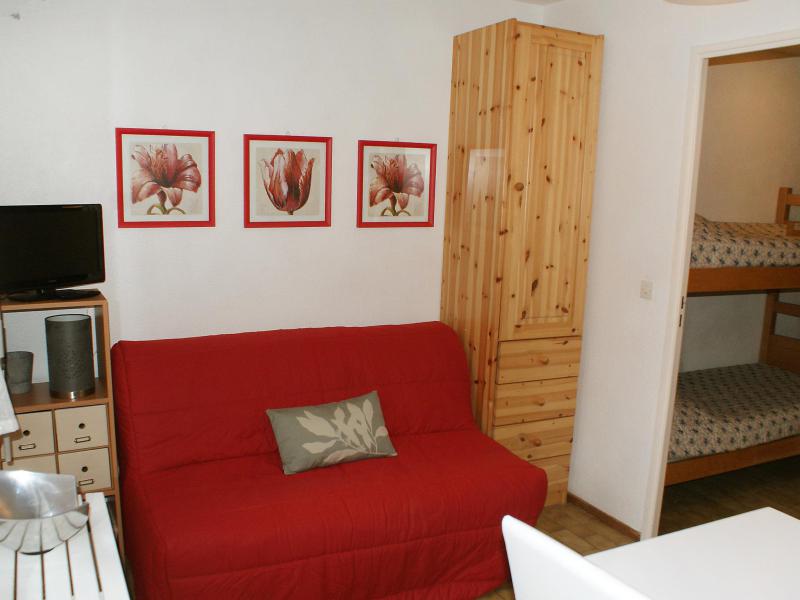 Rent in ski resort 1 room apartment 4 people (2) - Les Joncioles - Samoëns - Sofa bed