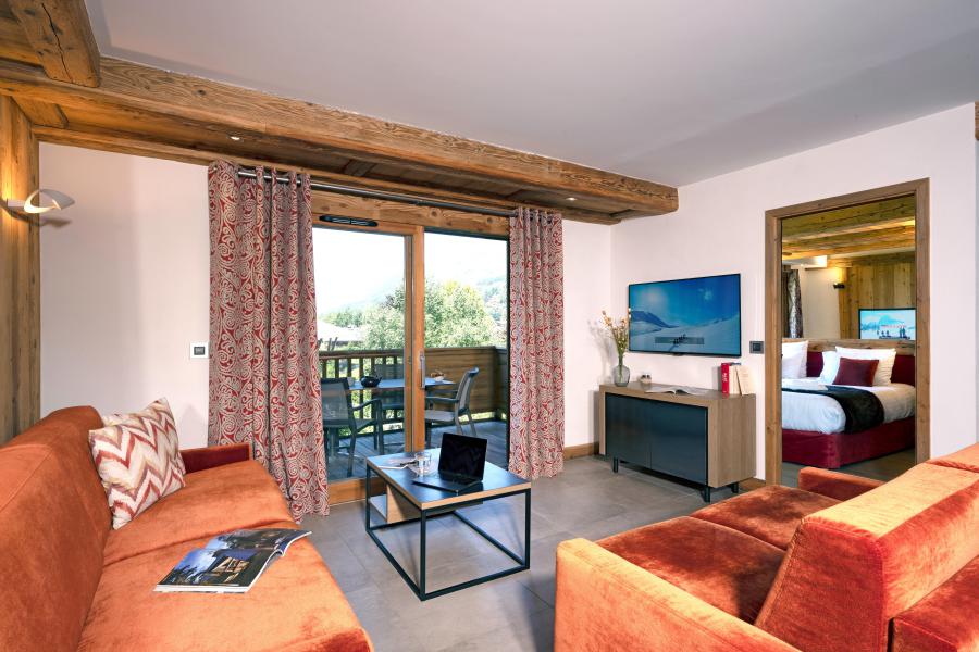 Rent in ski resort 4 room apartment 8 people - Résidence Alexane - Samoëns - Living room