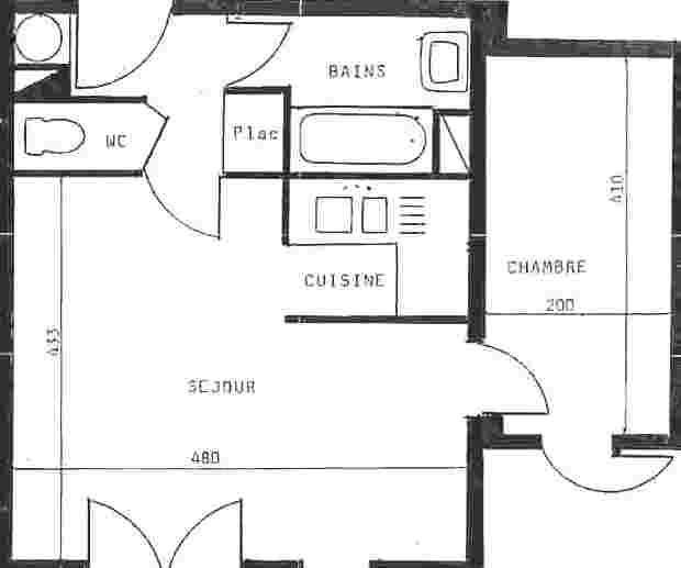 Skiverleih 2-Zimmer-Appartment für 4 Personen (2P14) - Résidence Le Marolie - Samoëns