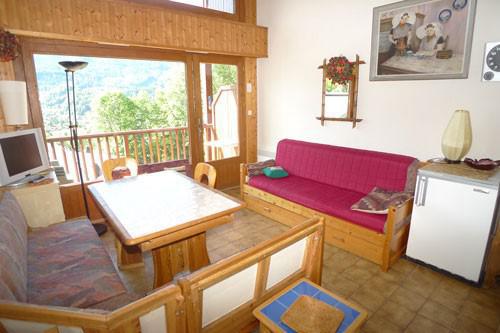 Rent in ski resort Studio mezzanine 6 people (3P11) - Résidence les Hauts de Trainant - Samoëns