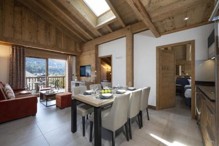 Rent in ski resort 3 room apartment 6 people - Résidence Alexane - Samoëns - Living room
