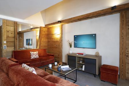 Rent in ski resort 5 room duplex apartment 10 people - Résidence Alexane - Samoëns - Living room
