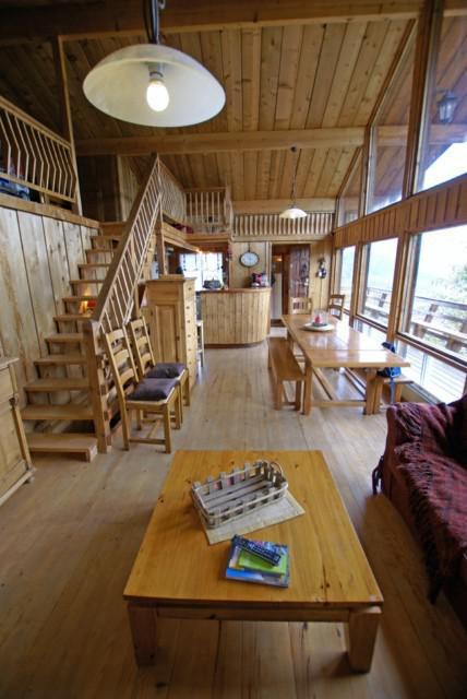 Rent in ski resort 5 room duplex chalet 10 people - Chalet la Conchette - Sauze - Super Sauze - Table