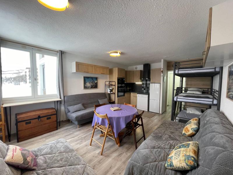Rent in ski resort Studio 5 people (3) - Résidence l'Ourson - Sauze - Super Sauze - Apartment