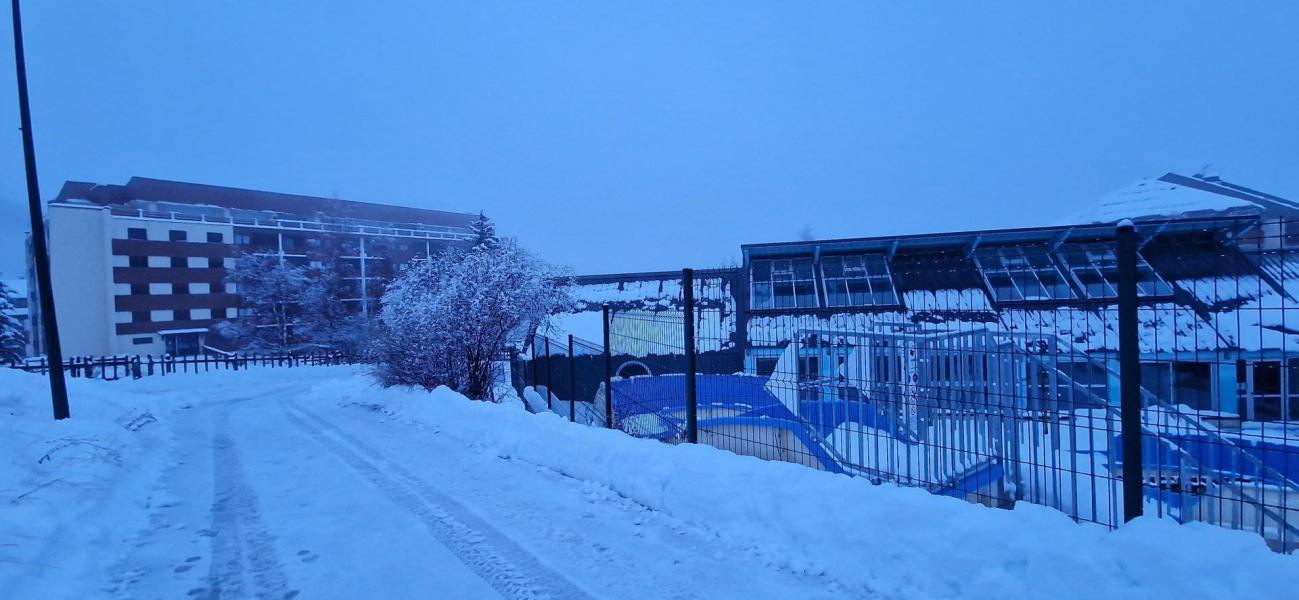 Urlaub in den Bergen 2-Zimmer-Berghütte für 6 Personen (455) - Résidence la Cbu - Sauze - Super Sauze - Draußen im Winter