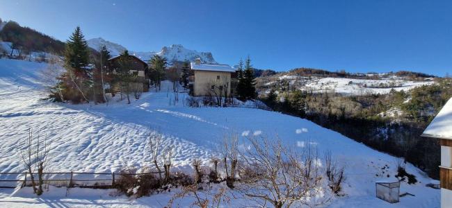 Rent in ski resort 2 room apartment sleeping corner 6 people (455) - Résidence la Cbu - Sauze - Super Sauze - Winter outside