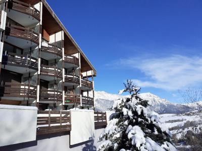 Vacances en montagne Studio coin montagne 4 personnes (A602) - Résidence le Roi Soleil - Sauze - Super Sauze - Extérieur hiver