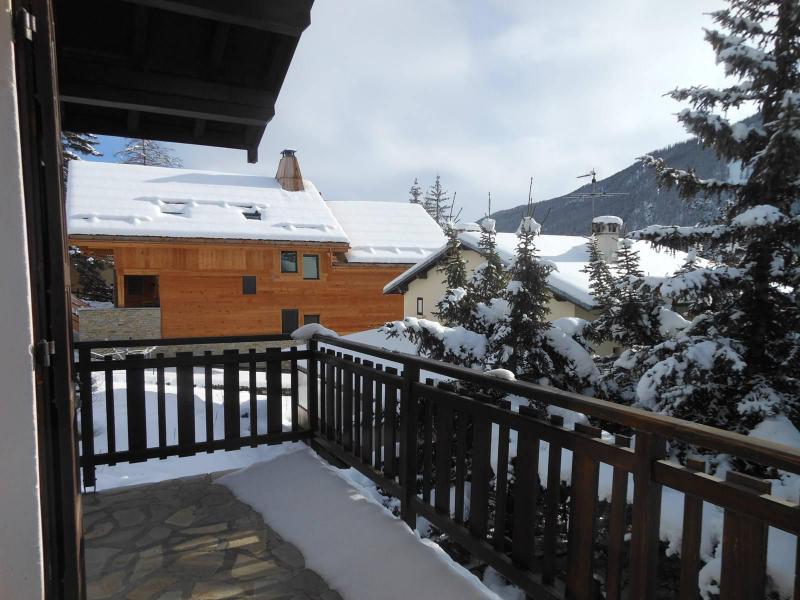 Alquiler al esquí Apartamento dúplex 5 piezas 8 personas (2801) - Chalet Bambi Laroche - Serre Chevalier - Balcón