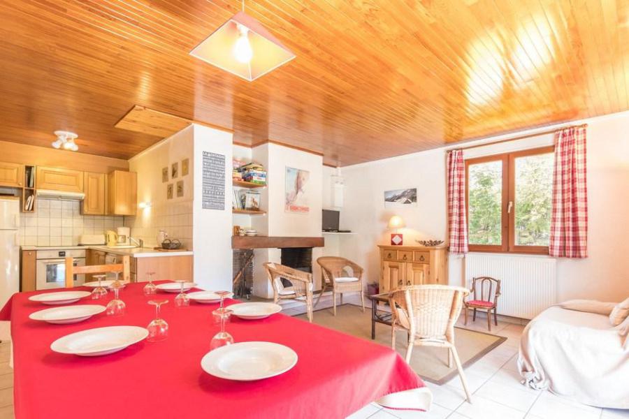 Ski verhuur Appartement 3 kamers 8 personen (2800) - Chalet Bambi Laroche - Serre Chevalier - Woonkamer