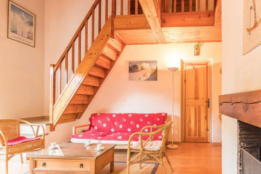 Ski verhuur Appartement duplex 5 kamers 8 personen (2801) - Chalet Bambi Laroche - Serre Chevalier - Woonkamer