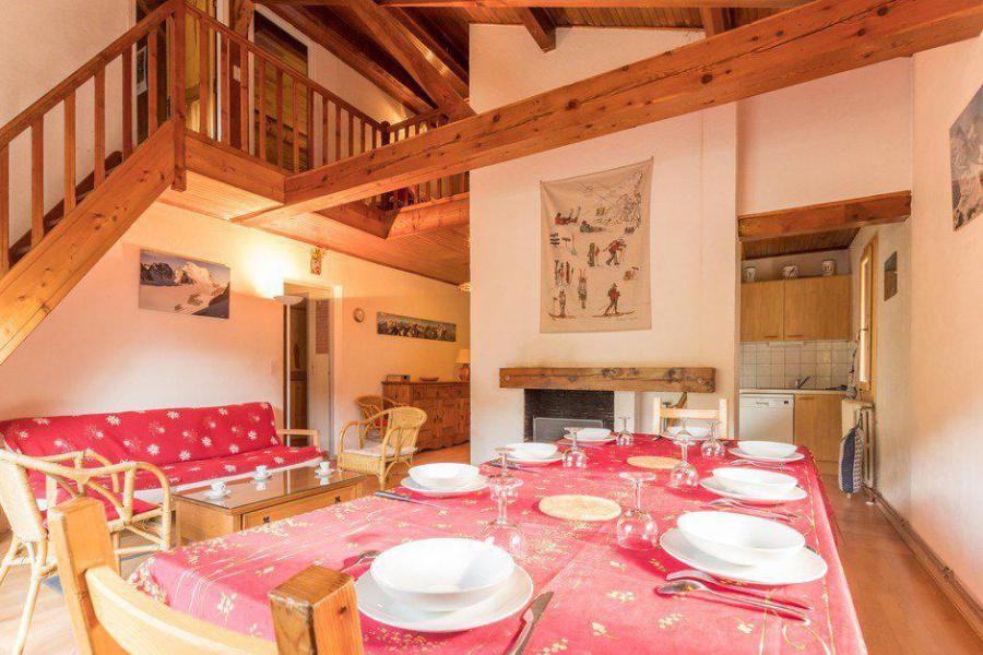 Ski verhuur Appartement duplex 5 kamers 8 personen (2801) - Chalet Bambi Laroche - Serre Chevalier - Woonkamer