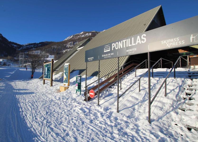 Location au ski Chalets du Jardin Alpin - Serre Chevalier - Extérieur hiver