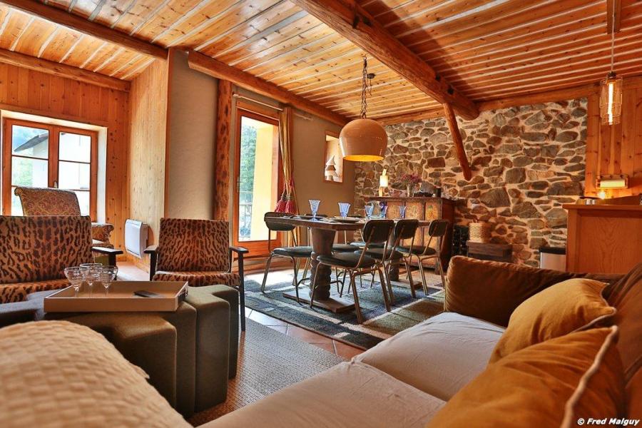 Rent in ski resort 3 room apartment 4 people (400-0153) - La Guisane - Serre Chevalier - Living room