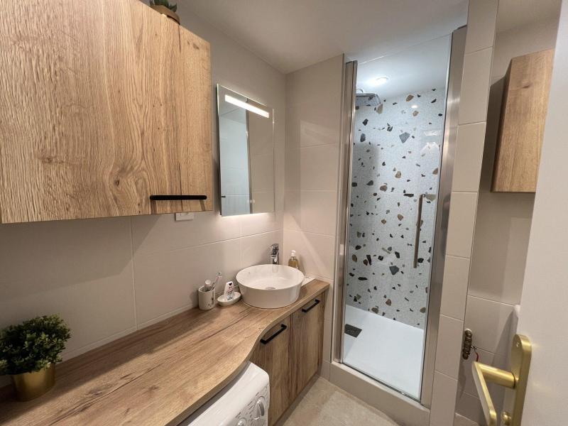 Ski verhuur Studio cabine 4 personen (410) - La Résidence Bez - Serre Chevalier - Badkamer