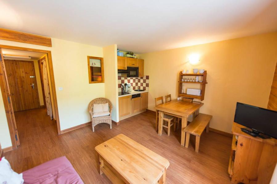 Ski verhuur Studio bergnis 4 personen (PELGOE) - La Résidence le Pelvoux - Serre Chevalier - Woonkamer