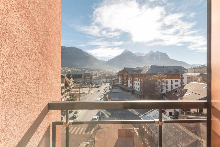 Skiverleih 2-Zimmer-Appartment für 4 Personen (409) - Le Relais de la Guisane A - Serre Chevalier - Terrasse