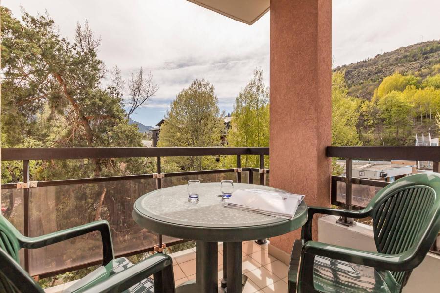 Skiverleih 2-Zimmer-Berghütte für 4 Personen (A301) - Le Relais de la Guisane A - Serre Chevalier - Terrasse