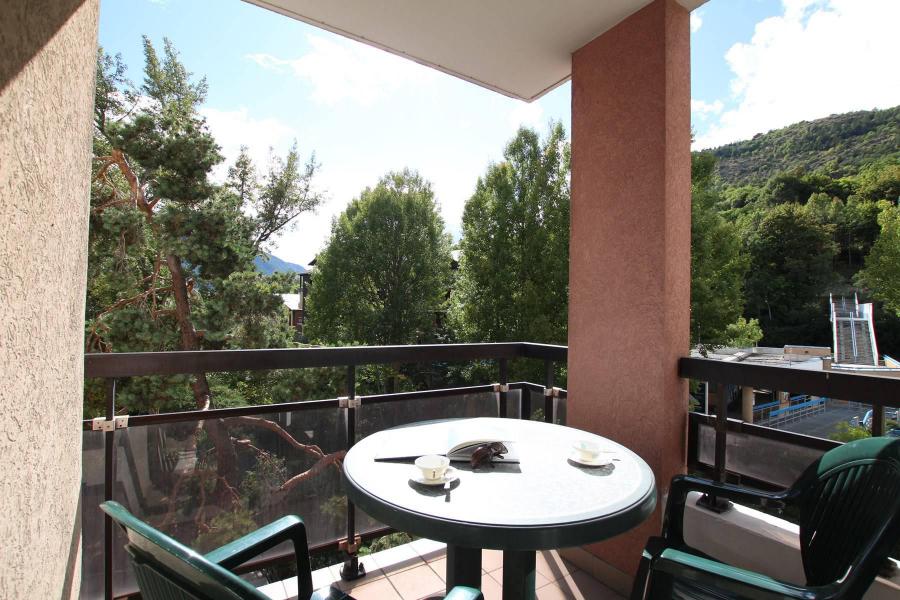 Wynajem na narty Apartament 2 pokojowy z alkową 4 osoby (A301) - Le Relais de la Guisane A - Serre Chevalier - Taras