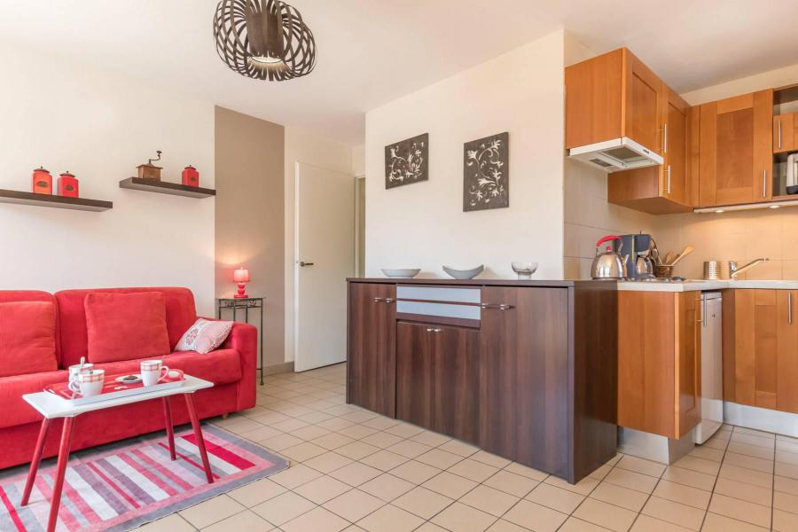 Ski verhuur Appartement 2 kamers 4 personen (409) - Le Relais de la Guisane A - Serre Chevalier - Woonkamer