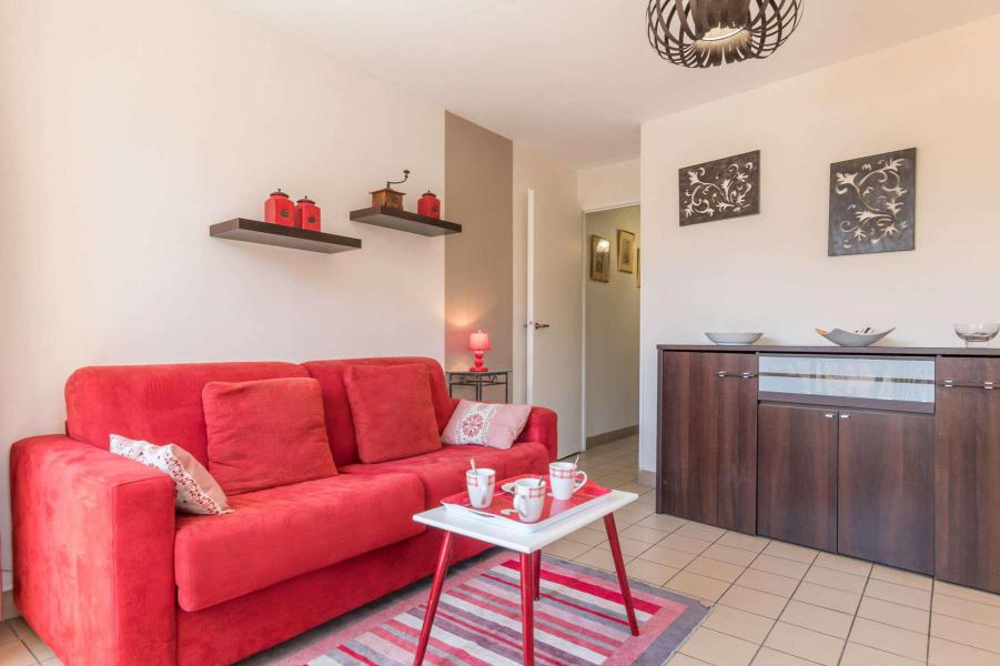 Ski verhuur Appartement 2 kamers 4 personen (409) - Le Relais de la Guisane A - Serre Chevalier - Woonkamer