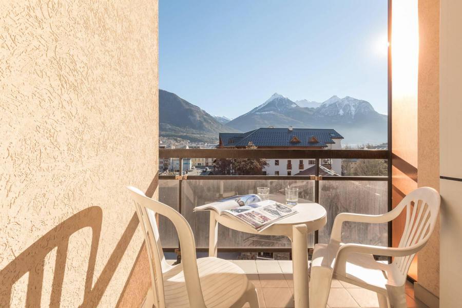 Ski verhuur Studio bergnis 6 personen (405) - Le Relais de la Guisane A - Serre Chevalier - Balkon