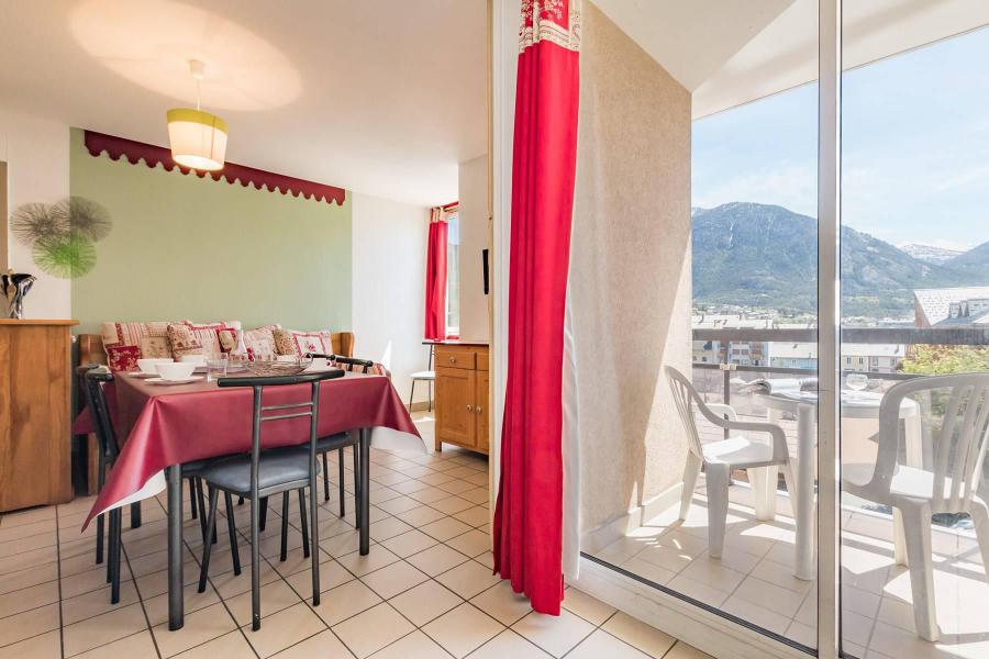 Skiverleih Studio Schlafnische 6 Personen (405) - Le Relais de la Guisane A - Serre Chevalier - Wohnzimmer