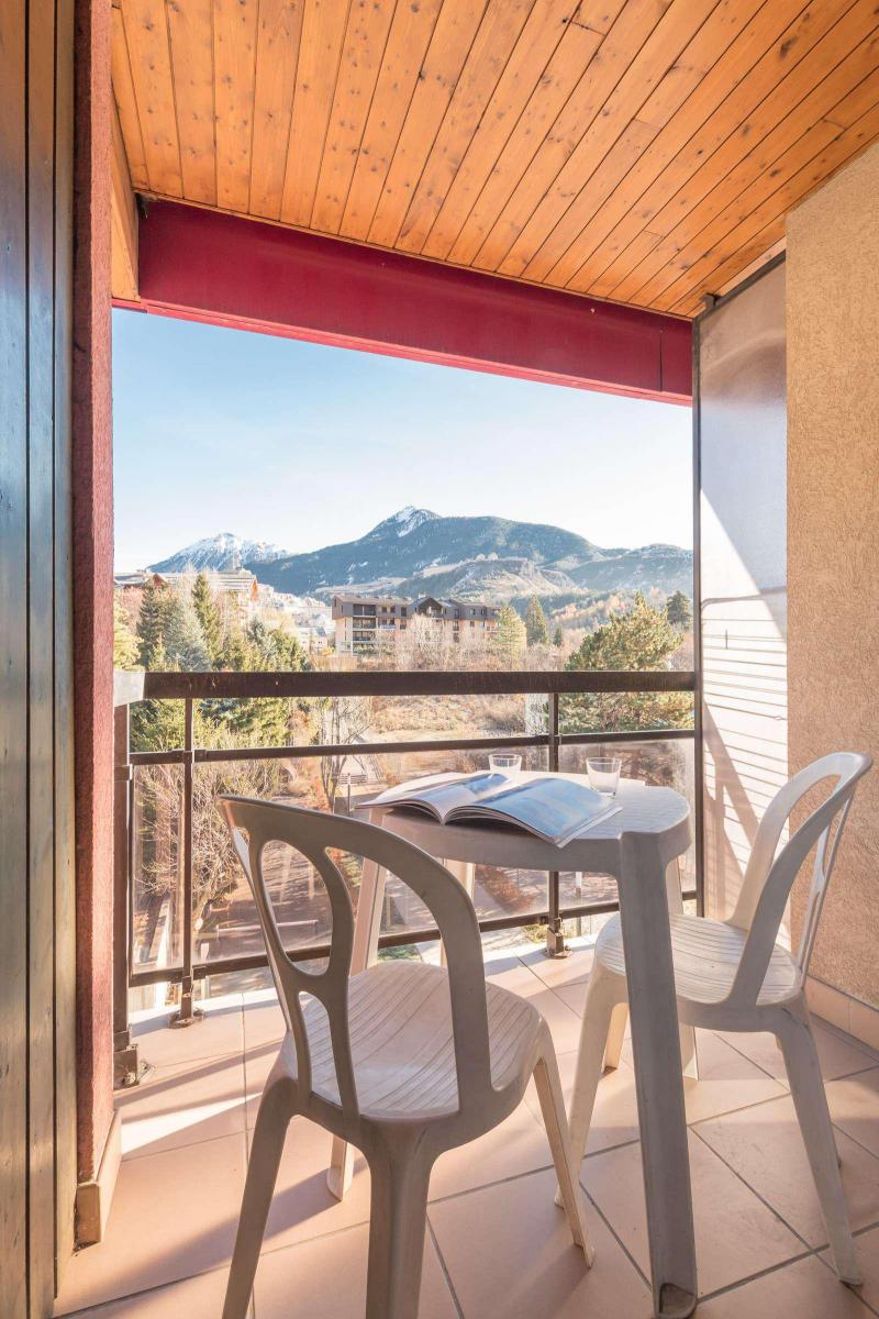 Skiverleih 2-Zimmer-Appartment für 4 Personen (307) - Le Relais de la Guisane II - Serre Chevalier - Balkon