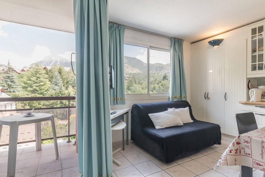 Skiverleih 2-Zimmer-Berghütte für 4 Personen (308) - Le Relais de la Guisane II - Serre Chevalier - Wohnzimmer