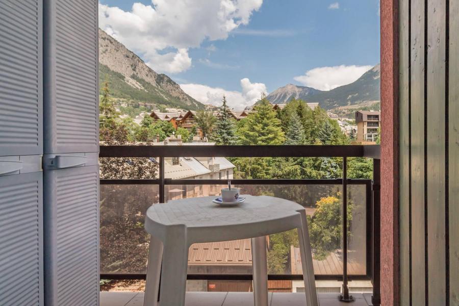 Wynajem na narty Apartament 2 pokojowy z alkową 4 osoby (308) - Le Relais de la Guisane II - Serre Chevalier - Taras