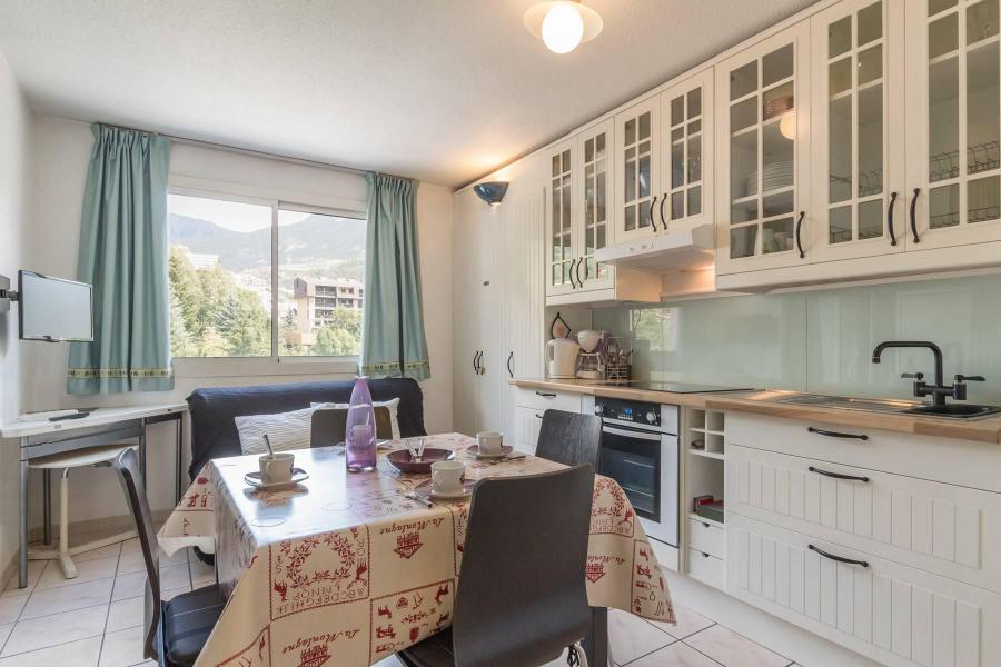 Ski verhuur Appartement 2 kamers bergnis 4 personen (308) - Le Relais de la Guisane II - Serre Chevalier - Woonkamer