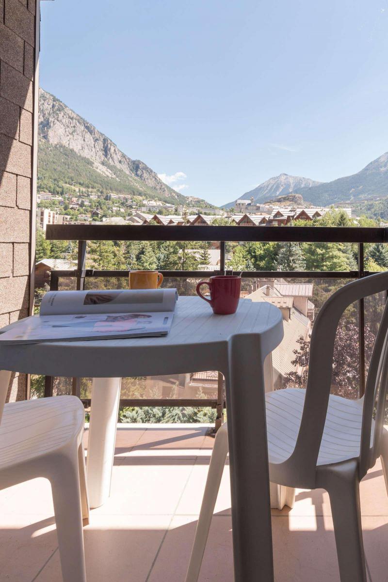 Alquiler al esquí Estudio -espacio montaña- para 6 personas (510) - Le Relais de la Guisane II - Serre Chevalier - Terraza