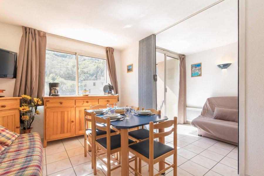 Ski verhuur Studio bergnis 4 personen (214) - Le Relais de la Guisane II - Serre Chevalier - Woonkamer