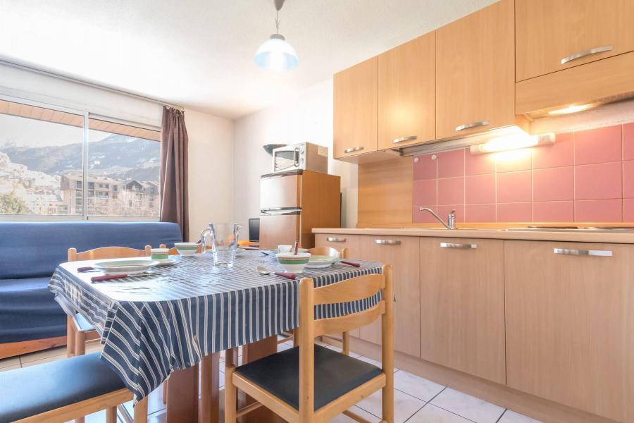 Ski verhuur Studio bergnis 5 personen (306) - Le Relais de la Guisane II - Serre Chevalier - Keukenblok