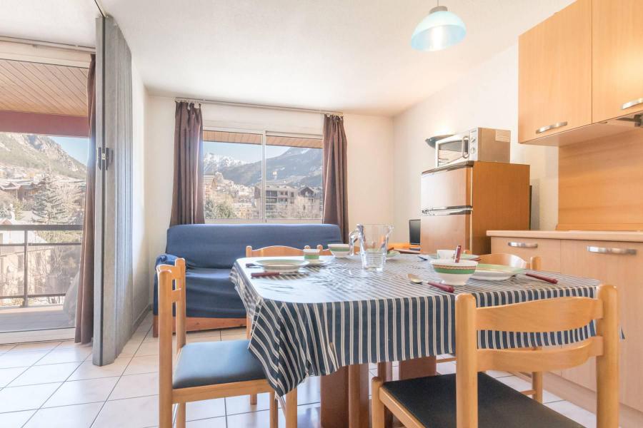 Ski verhuur Studio bergnis 5 personen (306) - Le Relais de la Guisane II - Serre Chevalier - Woonkamer