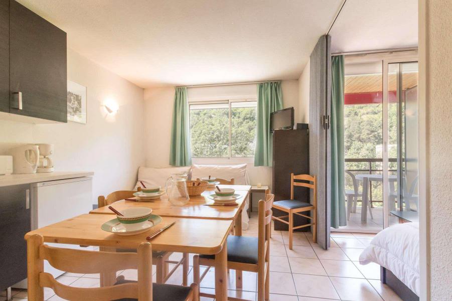 Skiverleih Studio Schlafnische 6 Personen (304) - Le Relais de la Guisane II - Serre Chevalier - Wohnzimmer