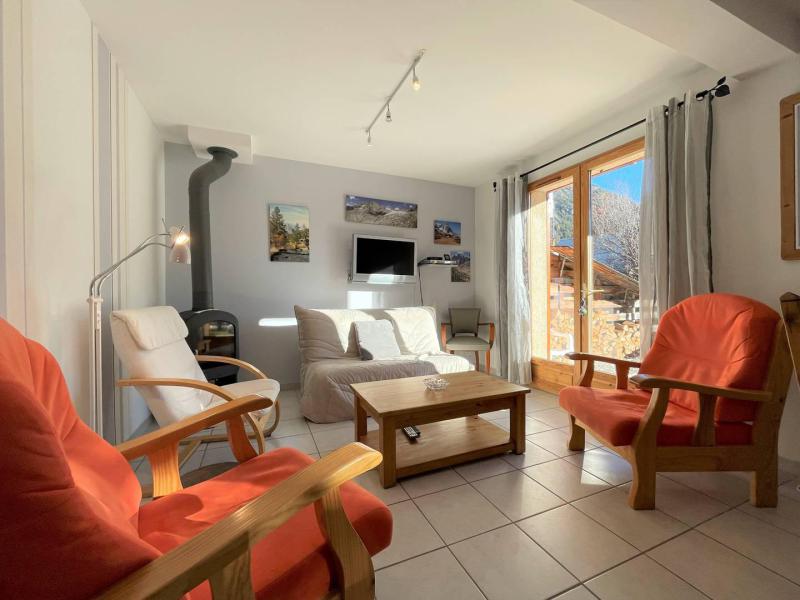 Skiverleih Duplex Haus 4 Zimmer 6 Personen (004) - Mais 4 pièces - Serre Chevalier - Wohnzimmer